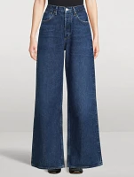 Dame Wide-Leg Jeans