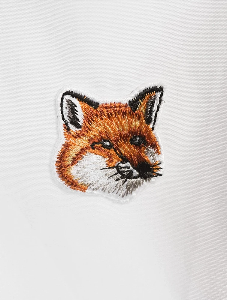 Classic Fox Head Poplin Shirt