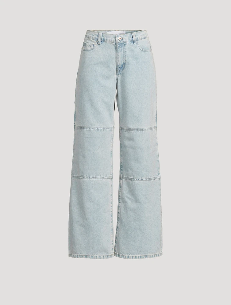 Bianca Mid-Rise Wide-Leg Jeans