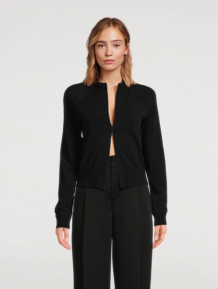 Raglan-Sleeve Jacket