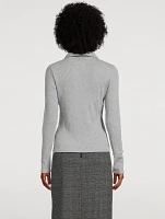 Ribbed Cotton Polo Shirt