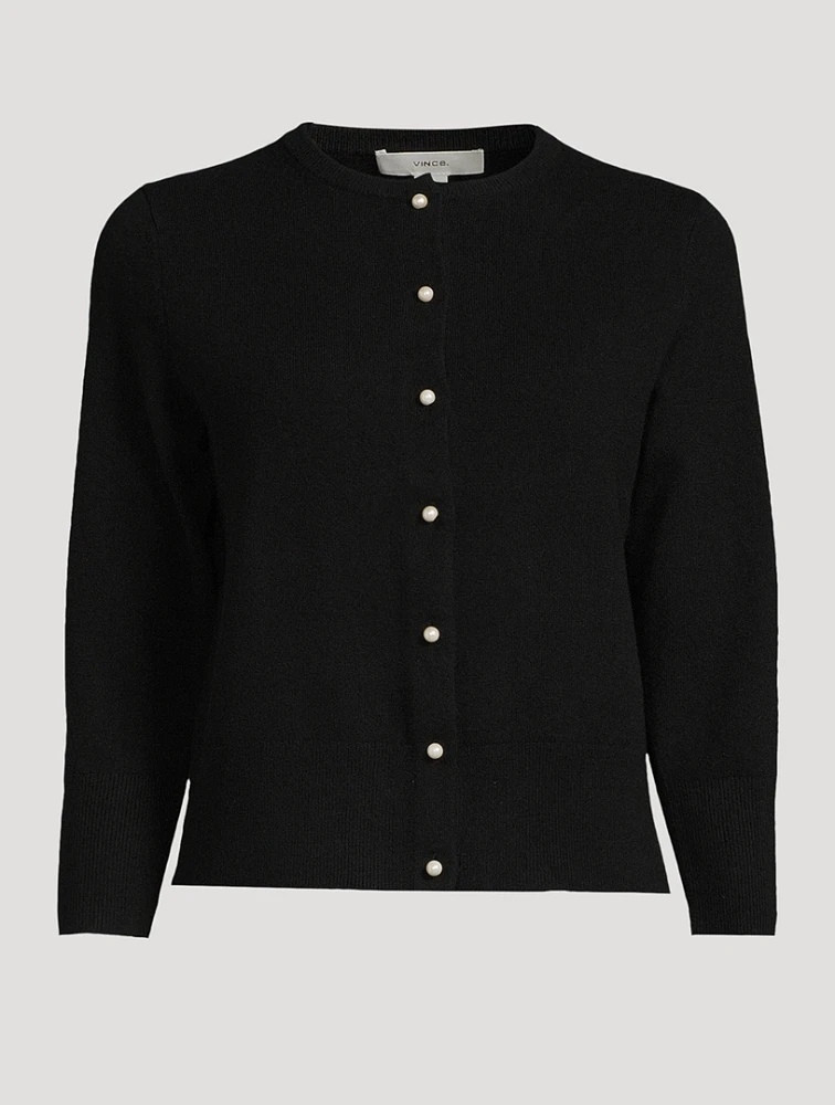 Pearl-Button Cardigan