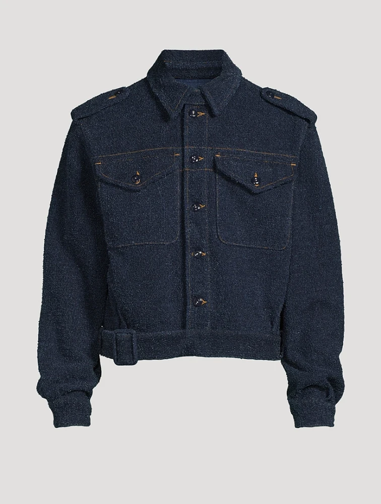 Military Denim Jacket