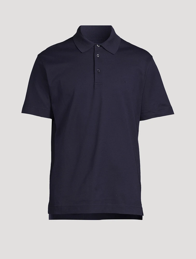 Monogram Embroidery Polo Shirt