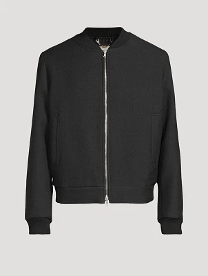 Vanny Wool Bomber Jacket