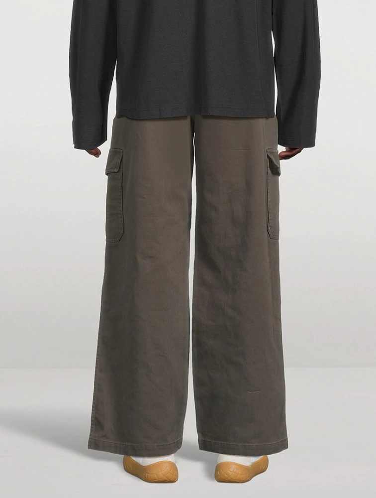 Twill Relaxed Pants