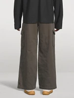 Twill Relaxed Pants
