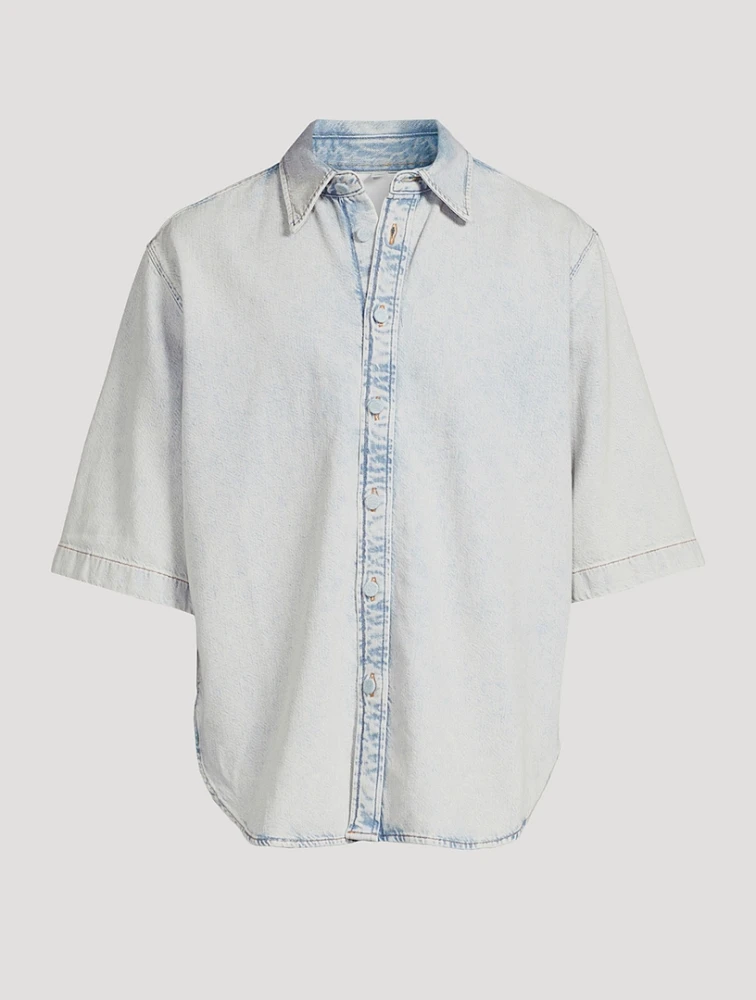 Oversized Denim Shirt