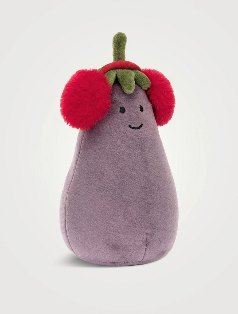 Toastie Vivacious Red Eggplant Plush Toy