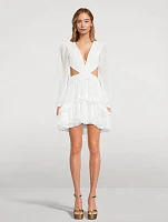 Cut-Out Mini Dress
