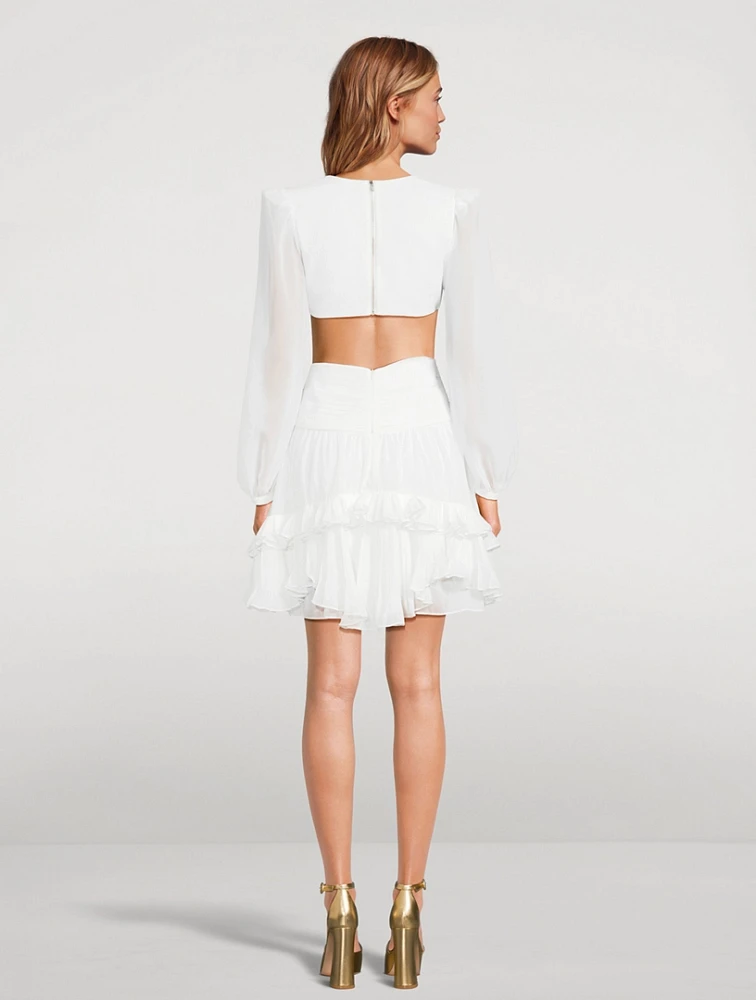 Cut-Out Mini Dress