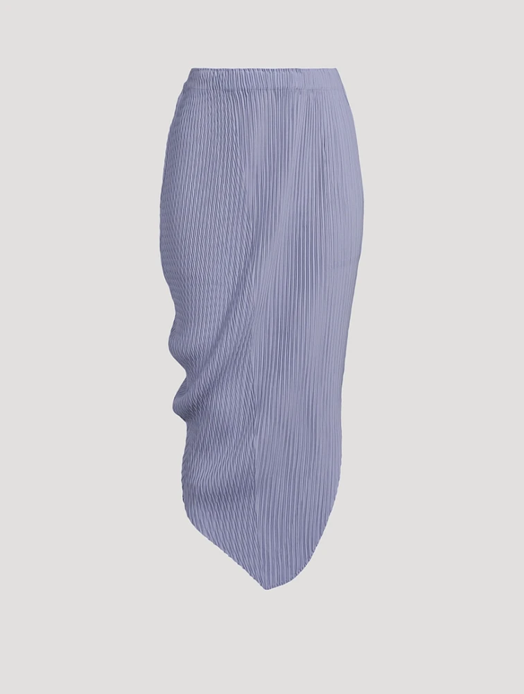 Leaf Pleats Skirt