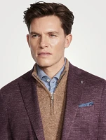 Wool Silk And Linen Jacket