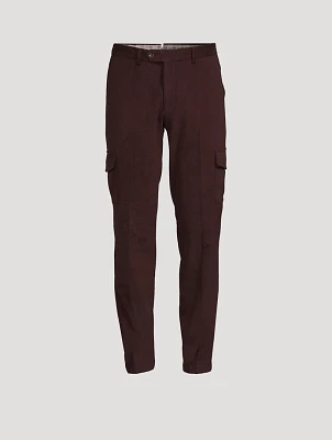 Jona Stretch Cotton Cargo Pants