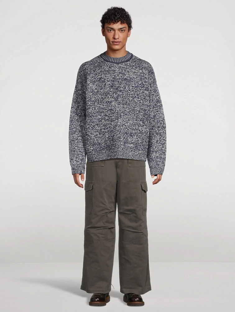 Logo Jacquard Sweater