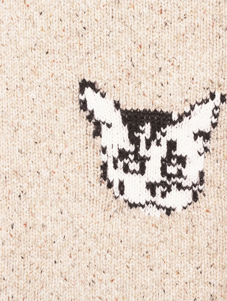 Cat Jacquard Sweater