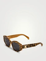 Triomphe Oval Sunglasses