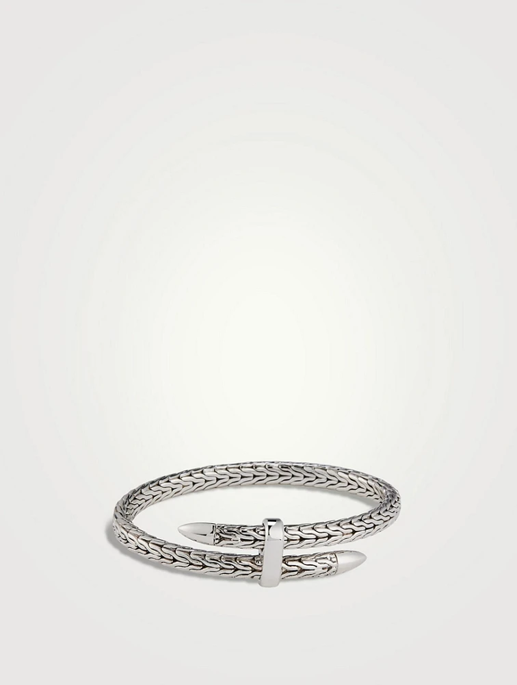 Spear Sterling Silver Flex Cuff Bracelet