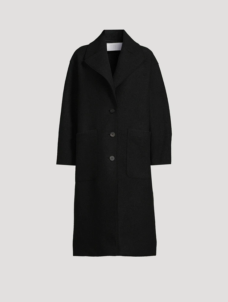 Boiled Wool Coat