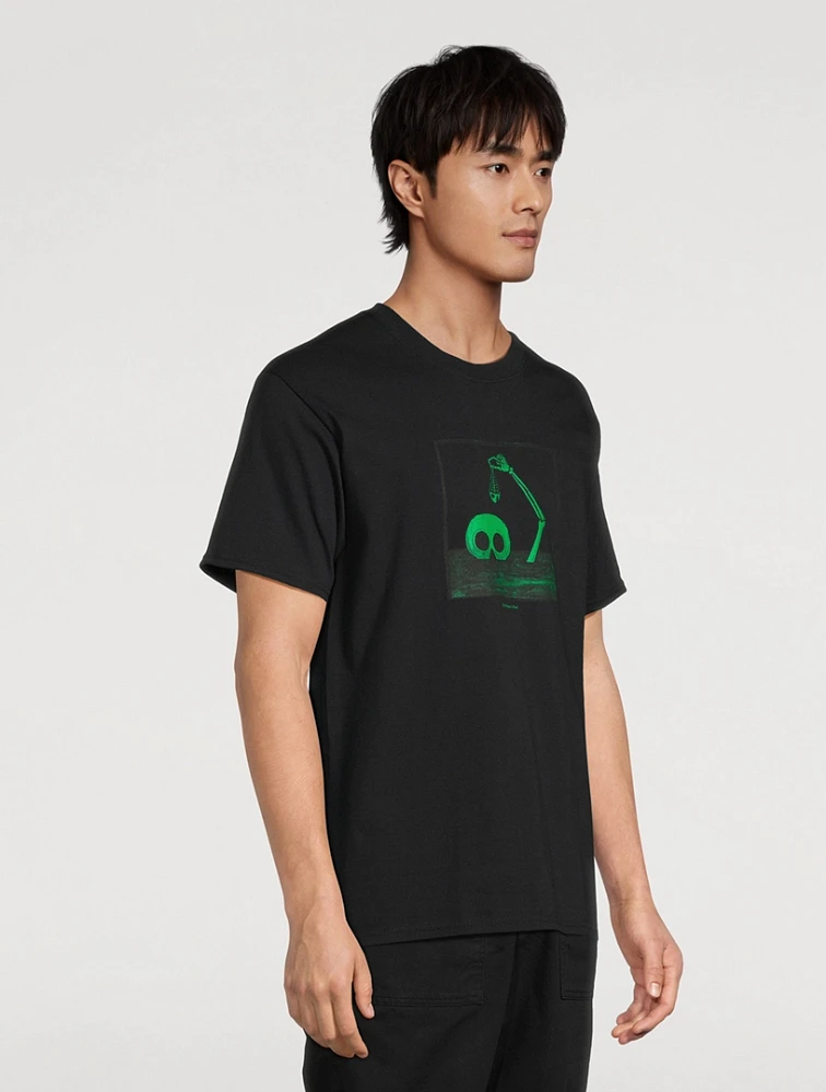 The Water's Fine Printed T-Shirt