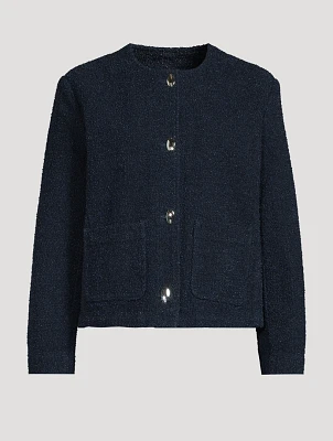 Denim Bouclé Jacket