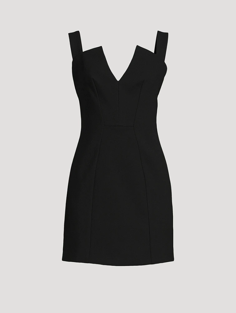 Crêpe Mini Dress