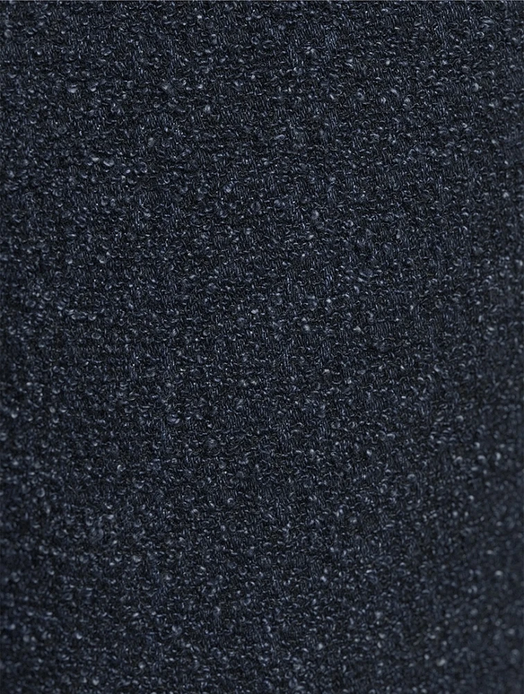 Denim Bouclé Trousers