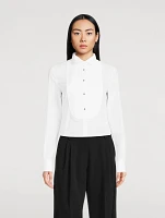 Poplin Tuxedo Shirt