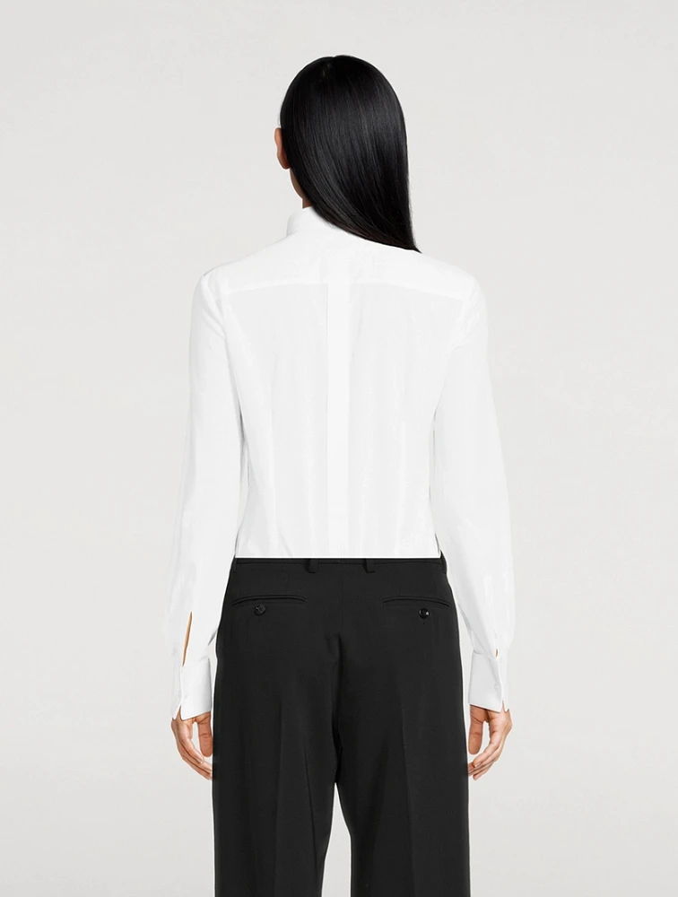 Poplin Tuxedo Shirt