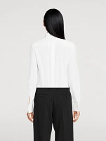 Poplin Tuxedo Shirt