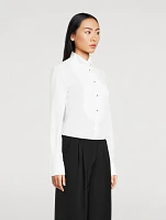 Poplin Tuxedo Shirt