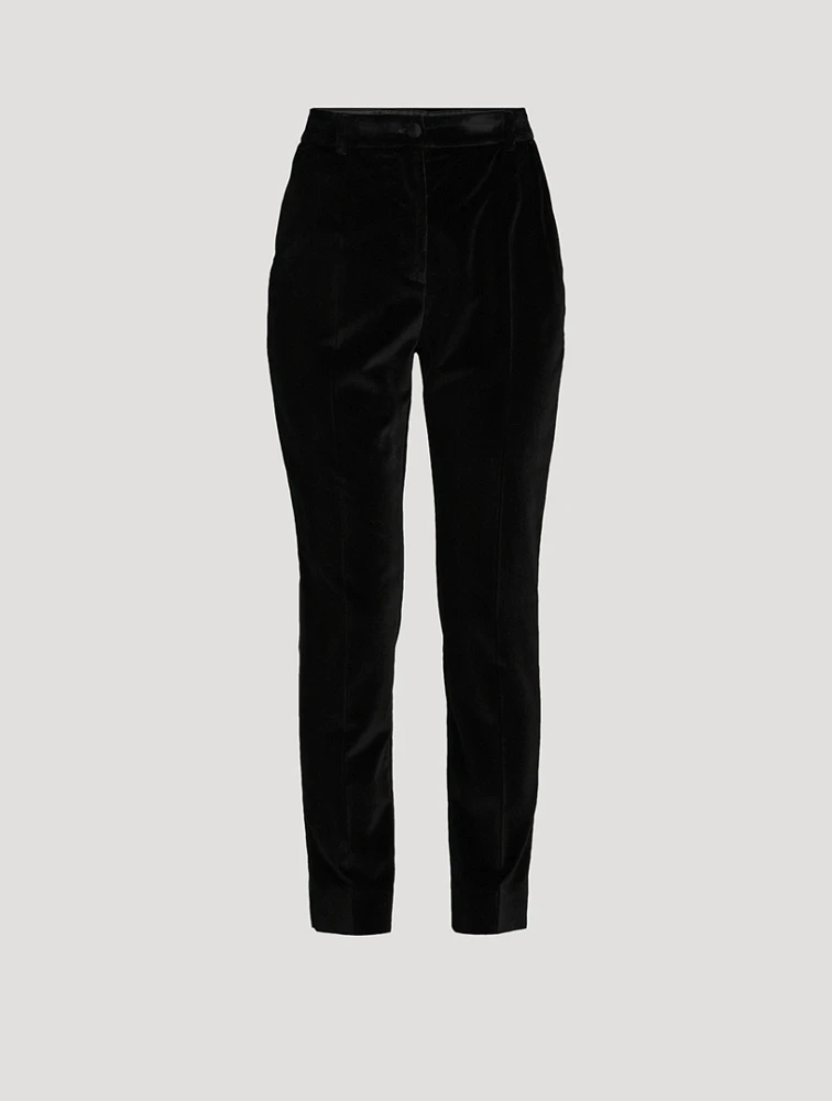 Velvet Tuxedo Trousers