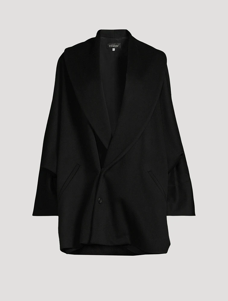 Oversized Wool Cashmere Coat