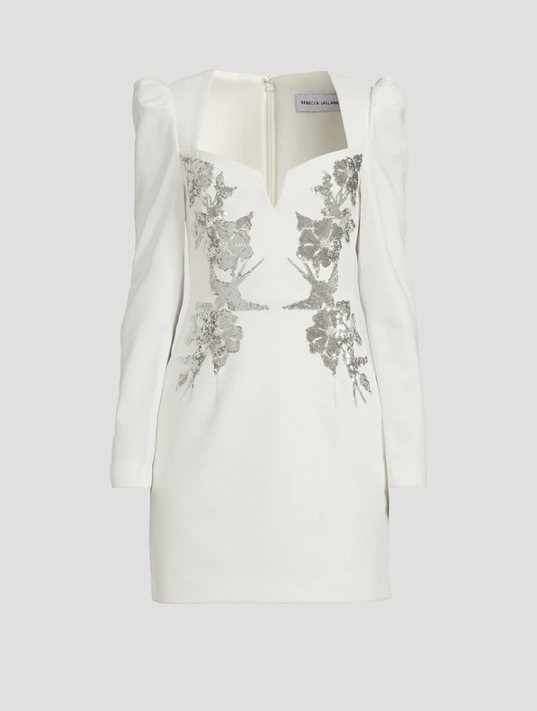 Monroe Embellished Mini Dress