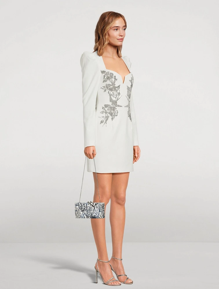 Monroe Embellished Mini Dress