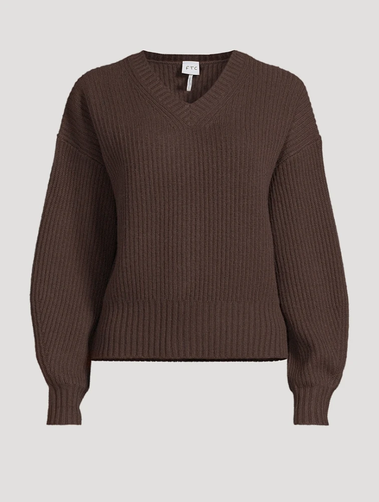 Fair Trade Cashmere Cropped Sweater