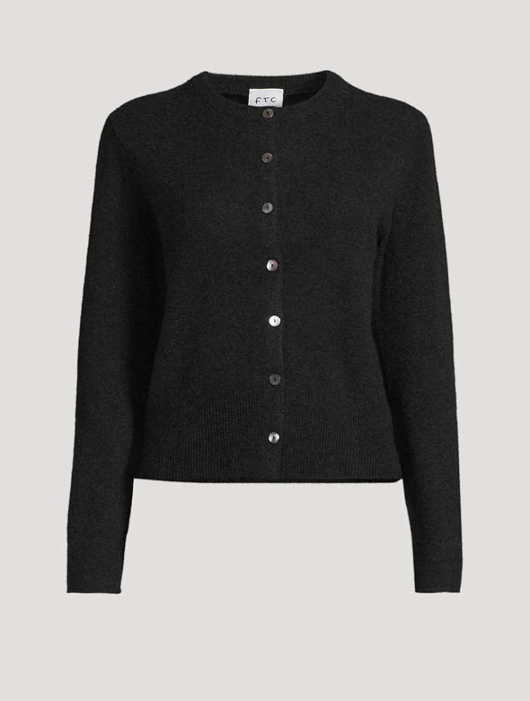 Fair Trade Cashmere Cropped Cardigan