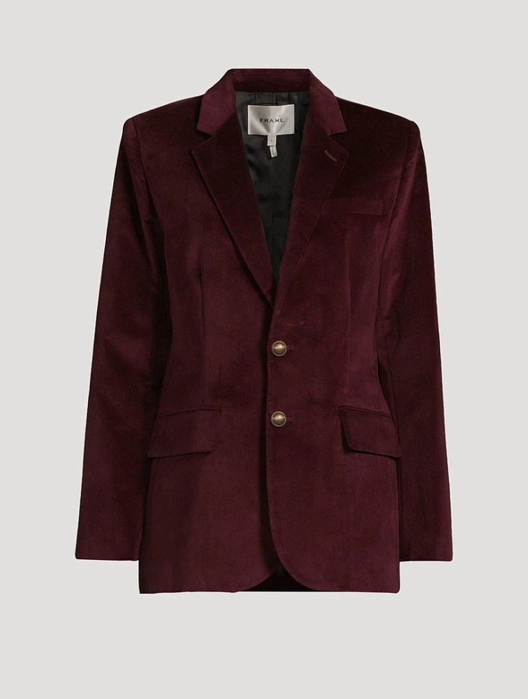 Everyday Velvet Blazer