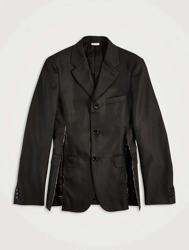 Gabardine Tailored-Fit Jacket