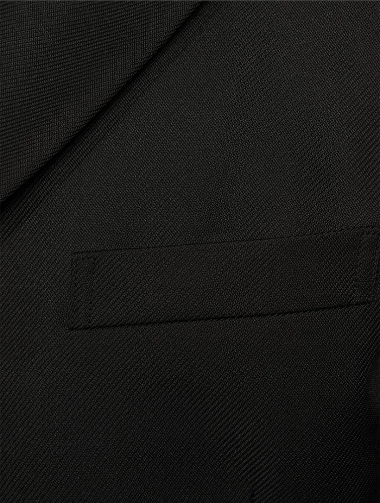Gabardine Tailored-Fit Jacket