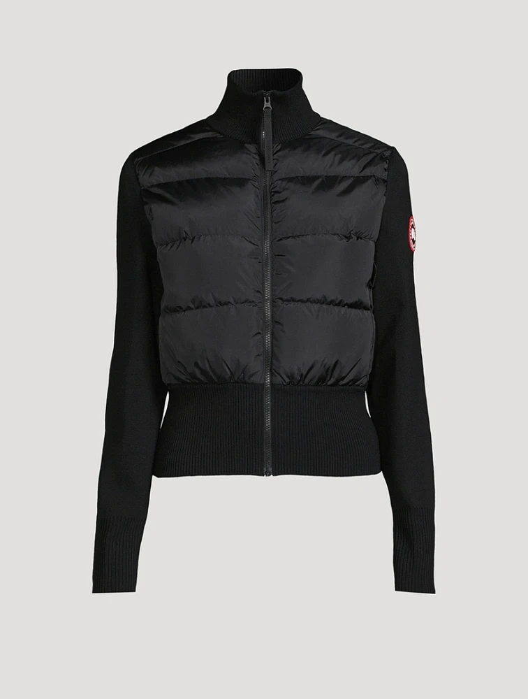 HyBridge® Down And Wool Knit Jacket