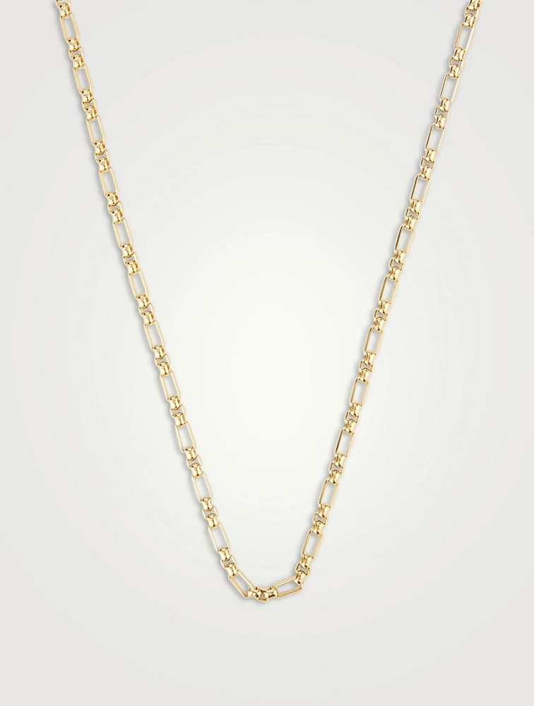 Modern Figaro Belcher Chain Necklace