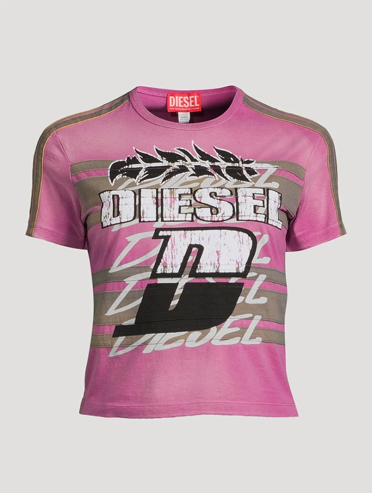 Uncutie Cropped Graphic T-Shirt