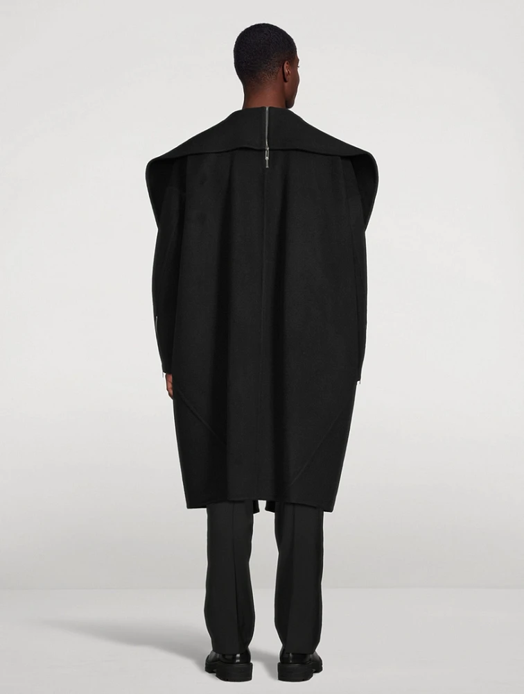 Apex Double-Faced Wool Cocoon Coat