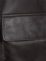 Seth Shearling Bomber Jacket