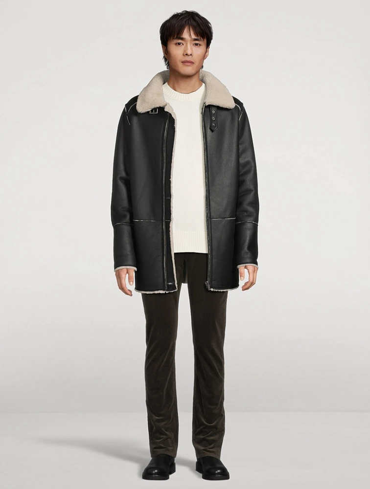 Victor Reversible Shearling Jacket