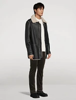 Victor Reversible Shearling Jacket