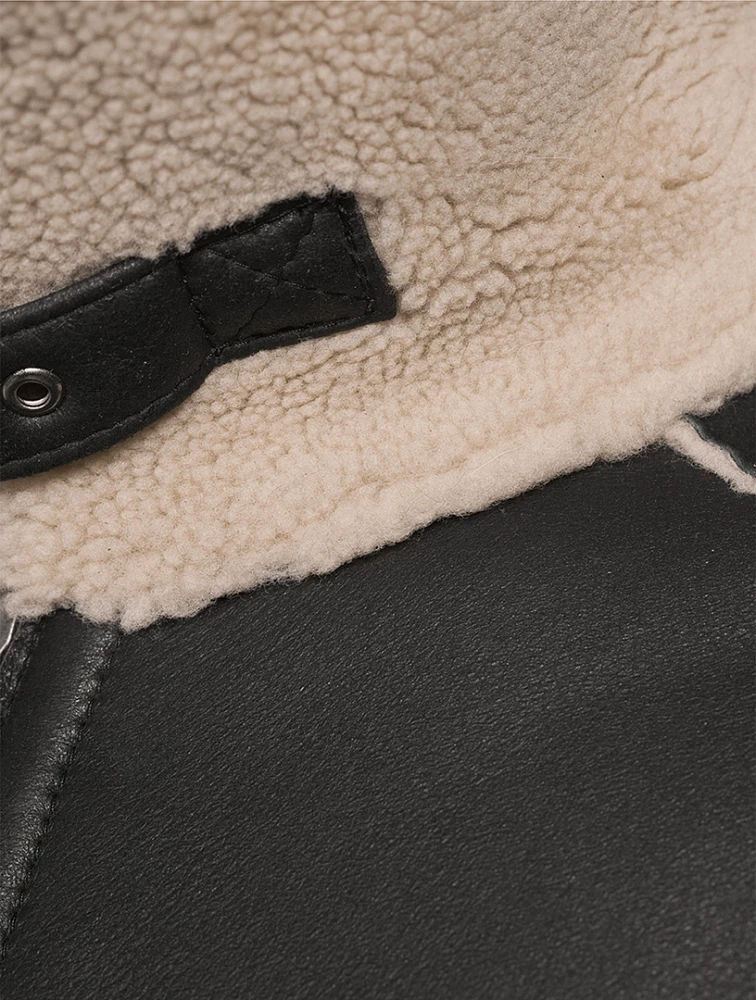 Victor Reversible Shearling Jacket
