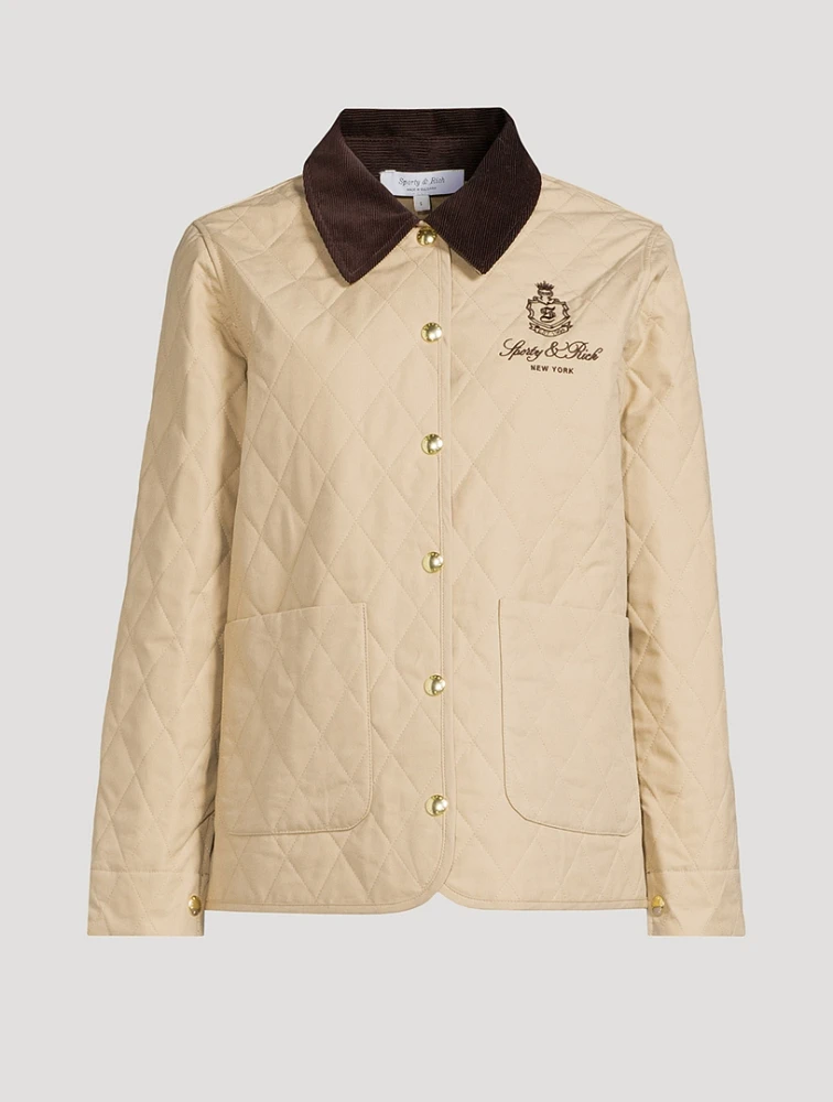 Vendome Quilted Cotton Field Jacket