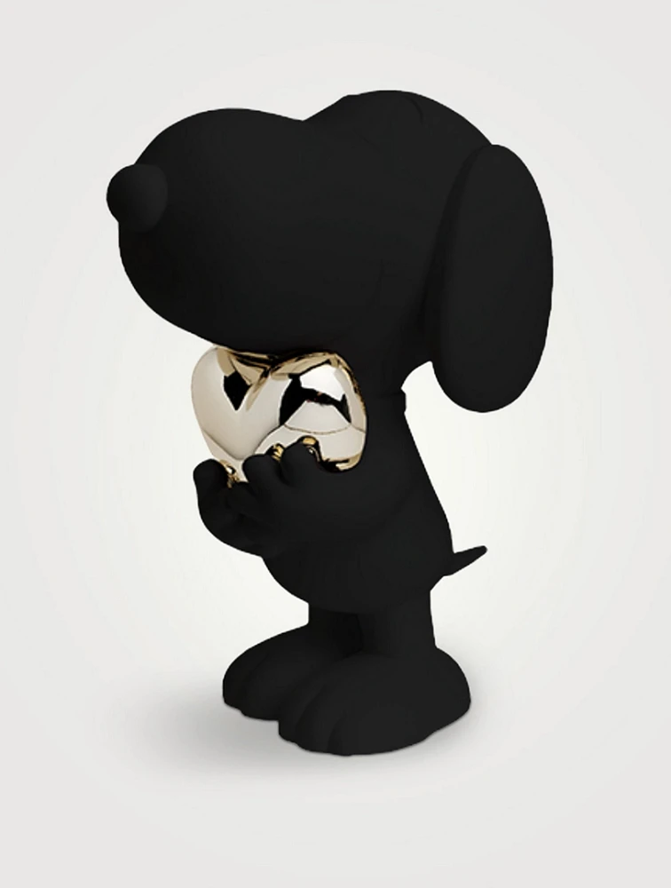 Small Snoopy Heart Figurine